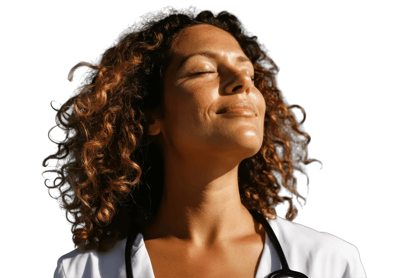 A Tessic Health clinician on a telehealth visit